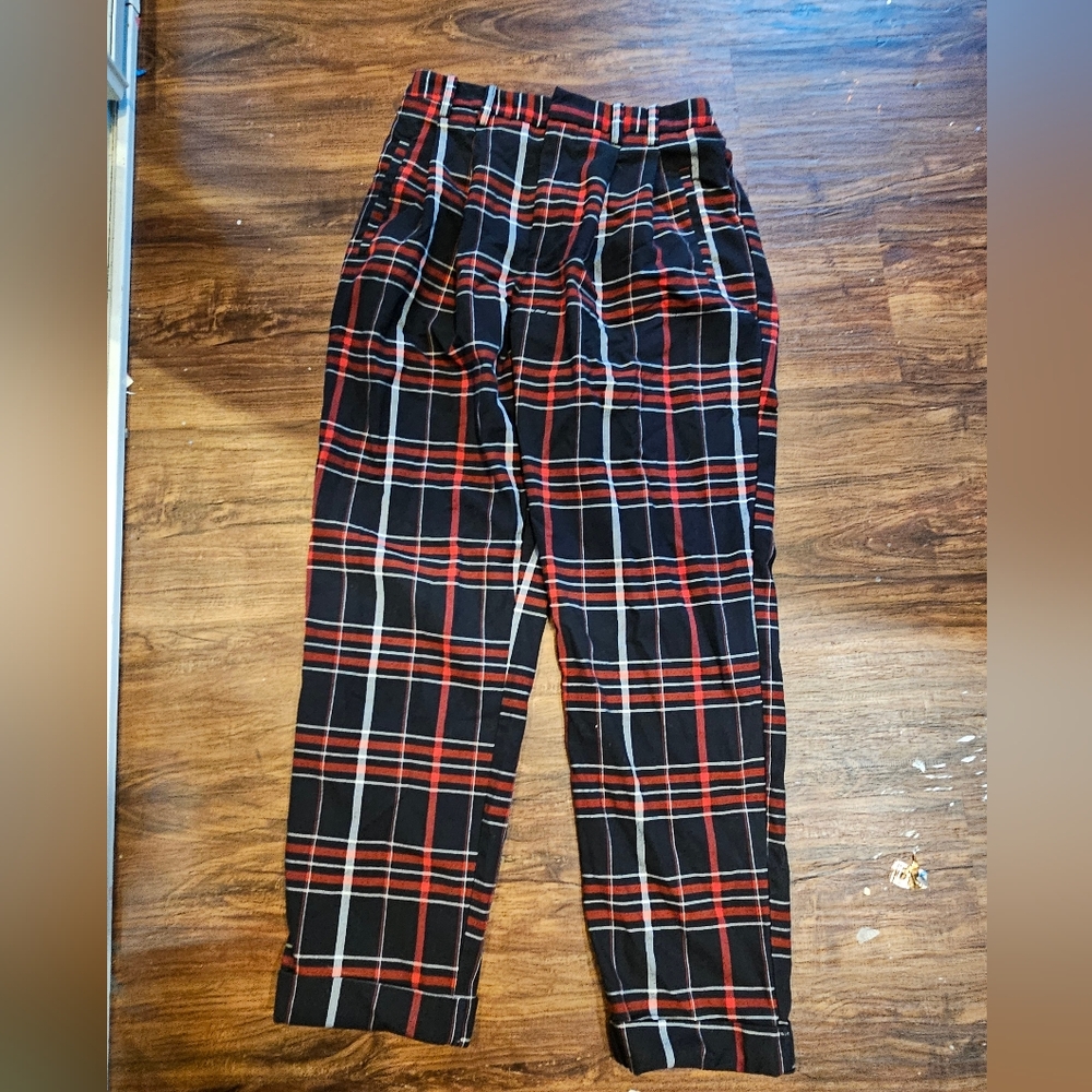 Light before dark plad pants, xs